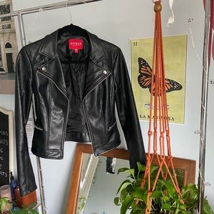 Guess leather jacket